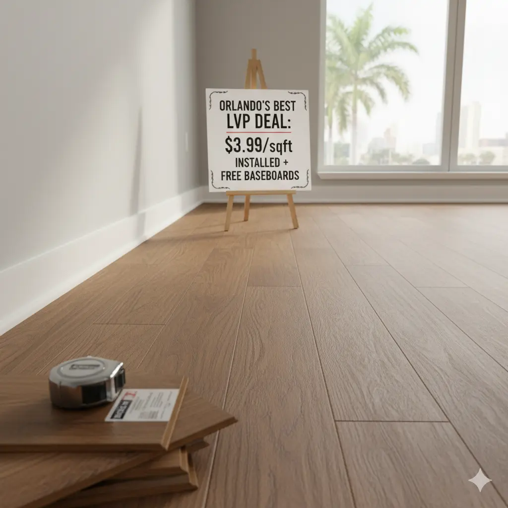 LVP flooring Orlando installation deal