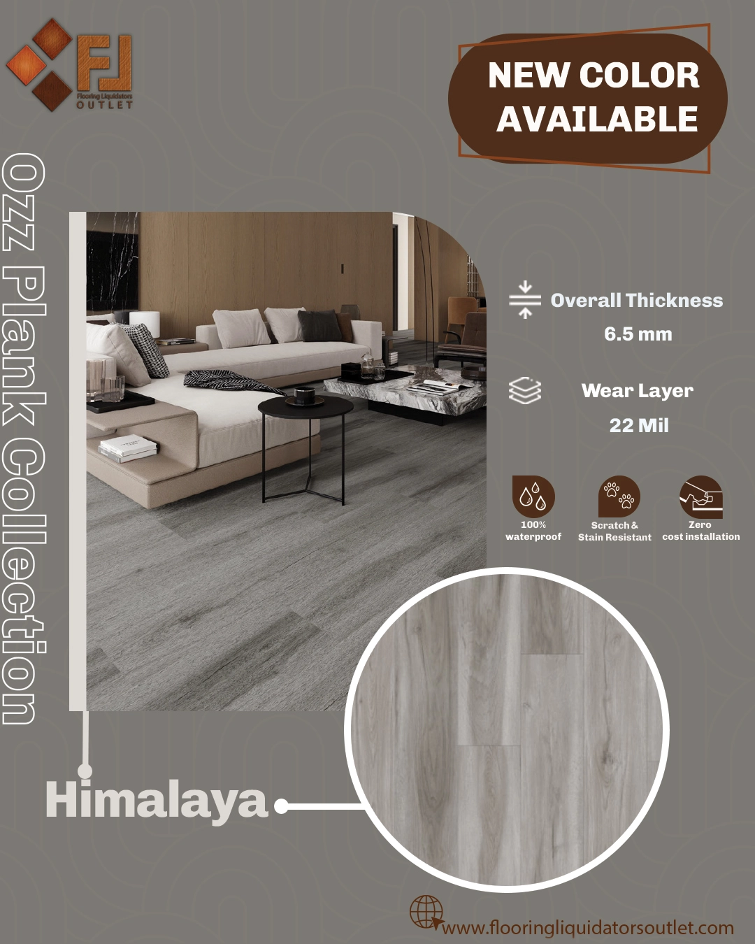 new LVP colors Himalaya