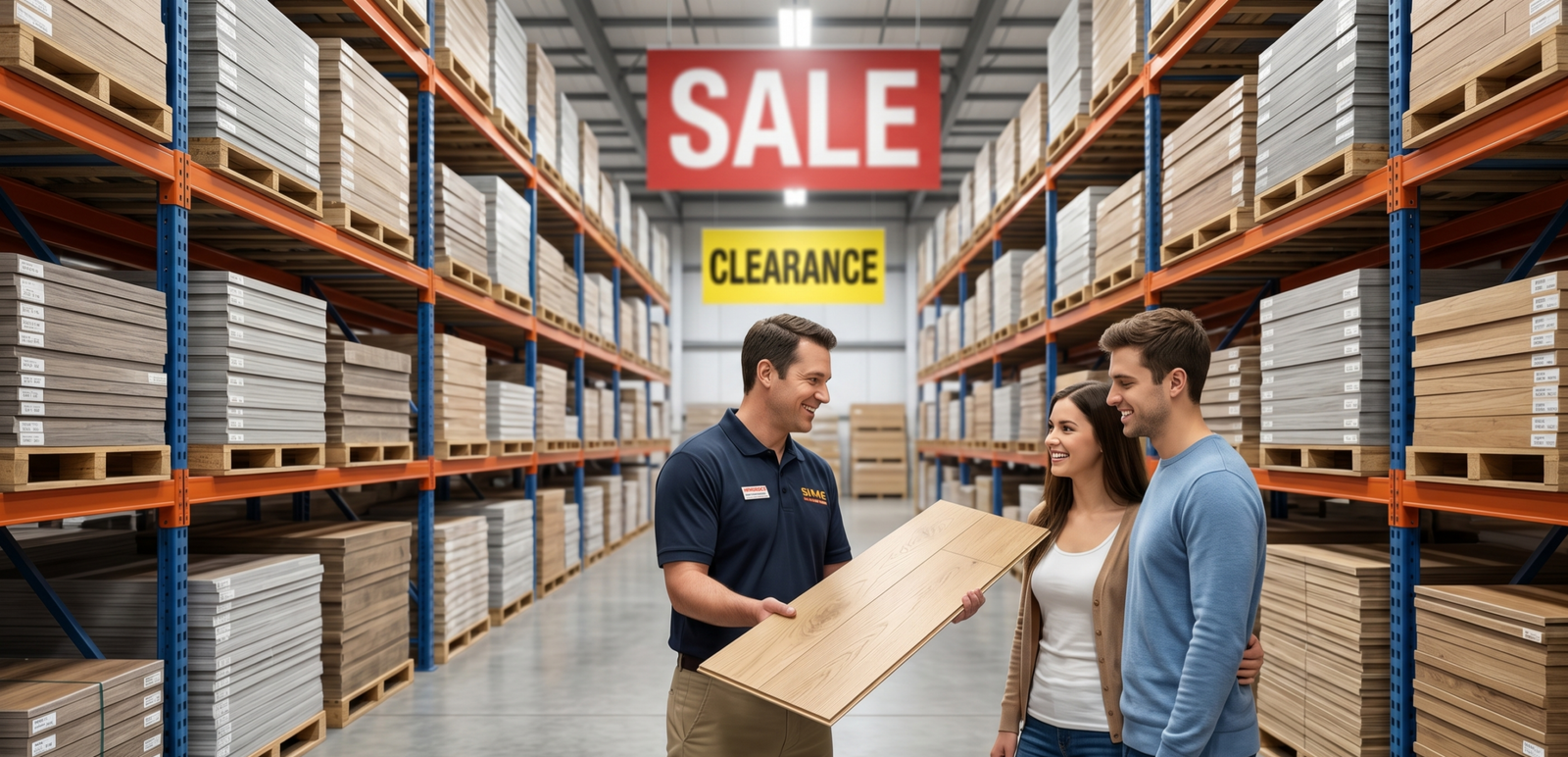 discount flooring stores near me warehouse interior