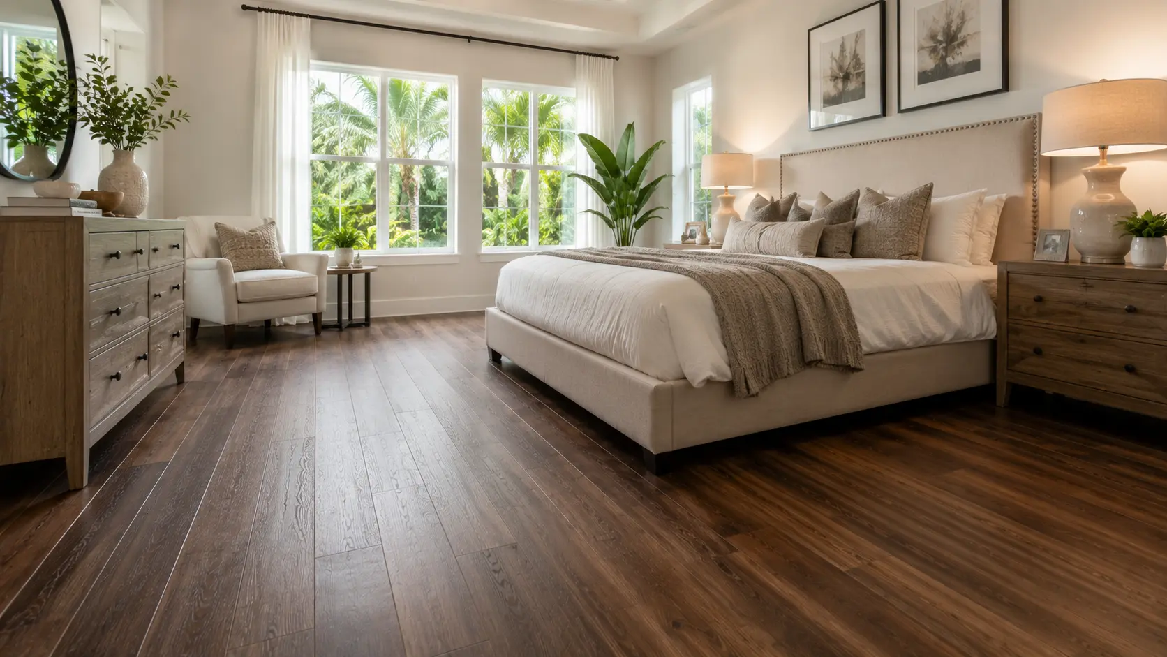 Discount flooring Orlando installation professional crew FL Outlet SPC waterproof wholesale luxury vinyl plank